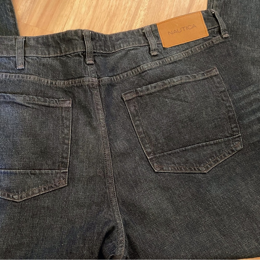 Men’s Nautical 40 by 30 Vintage straight blue jeans like new